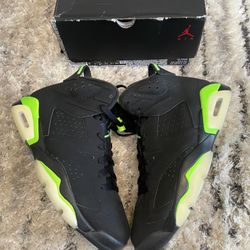 Jordan 6 Electric Green Size 10