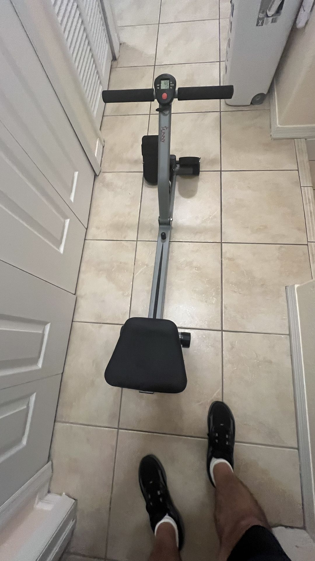 Rowing Machine Rower with Adjustable Resistance 