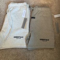 Essentials fear of god shorts