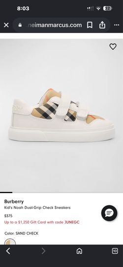 Burberry original toddler shoes 25