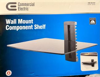 Wall Mount Component Shelf
