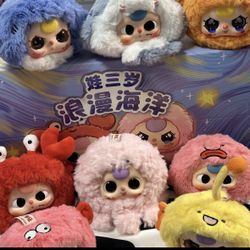 Baby Three Romantic Ocean Series Plush Blind Box 