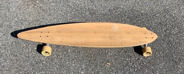 New Bamboo Longboard By Gold Coast Skateboards