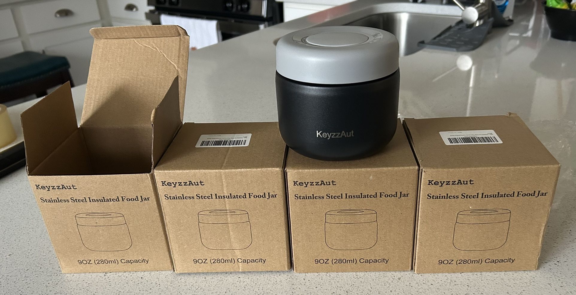 STAINLESS STEEL INSULATED FOOD JARS