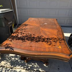 Large dining room table
