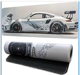 Large Mousepads with Non-Slip Rubber Base,Suitable for School,Office,Home,31.5 x 11.8 Inch