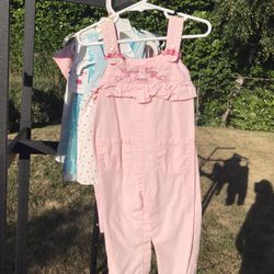 Toddlers Girls Outfits Lot Sizes 6 - 18 months 