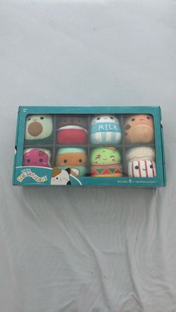 Original Squishmallows 5 Mini Plush Set – Pack of 8 – Foodie Friends 2
