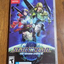 Star Ocean The Second Story R, Nintendo Switch Game, Star Ocean 2nd Story Like New