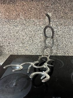Horseshoe Scorpion Metal Art Sculpture