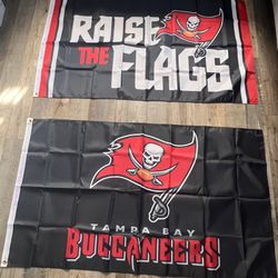 Buccaneers Flags Size 3ftx5ft 