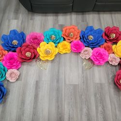 Paper Flowers. Flores De Papel Fiesta Mexican