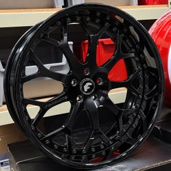 24” Gloss Black Forgiato DREA