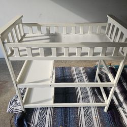 White Changing Table