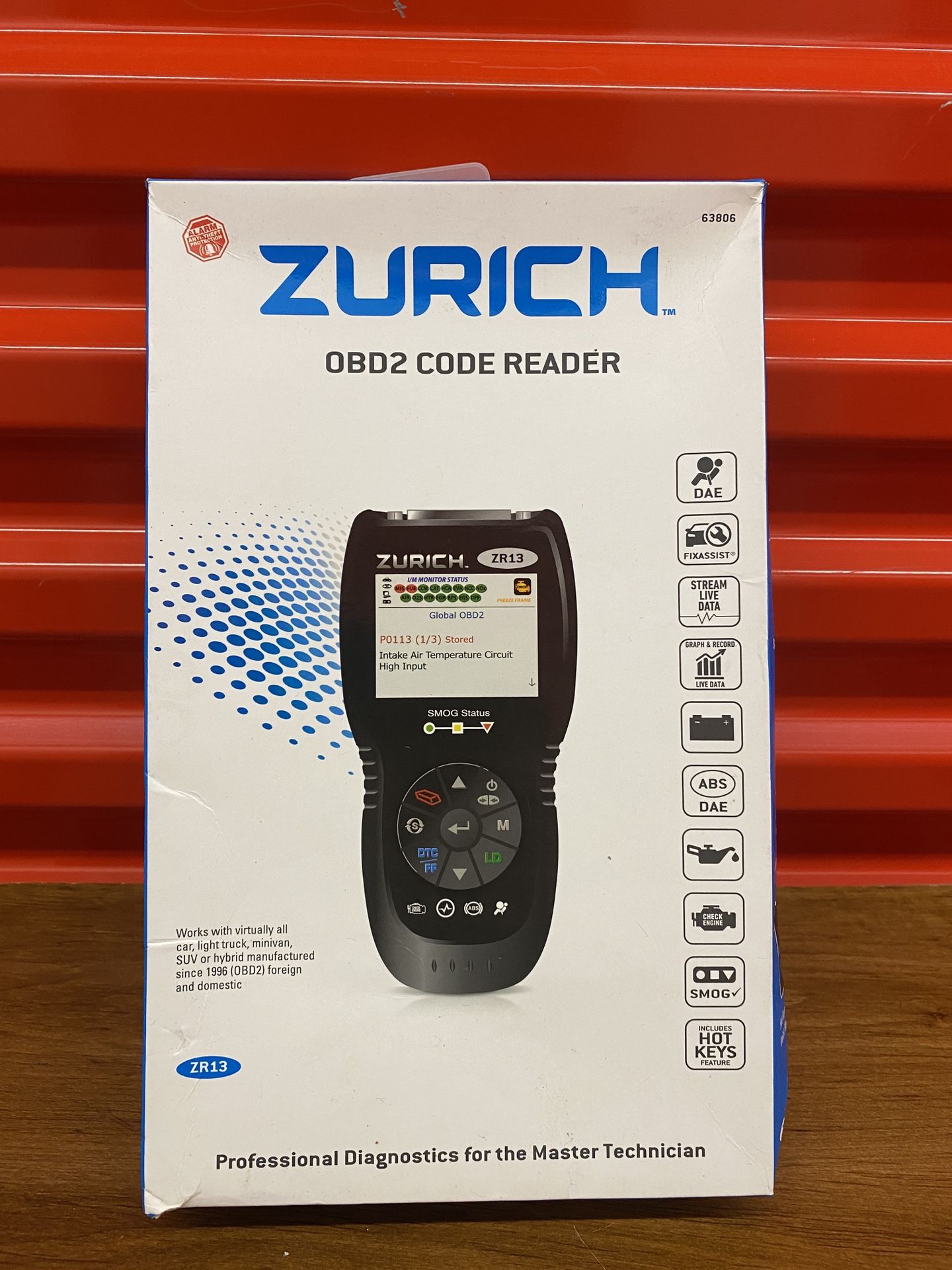 Zurich ZR13 OBD2 Code Reader For $150