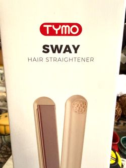 New in Box TYMO SWAY Hair Straightener New TYMO SWAY hair straightener in a rose gold color. This flat iron has ceramic plates, a digital temperatur
