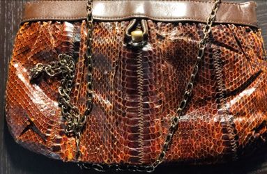 Genuine leather handbag