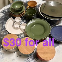 $30 FOR ALL DISHES TOGETHER 