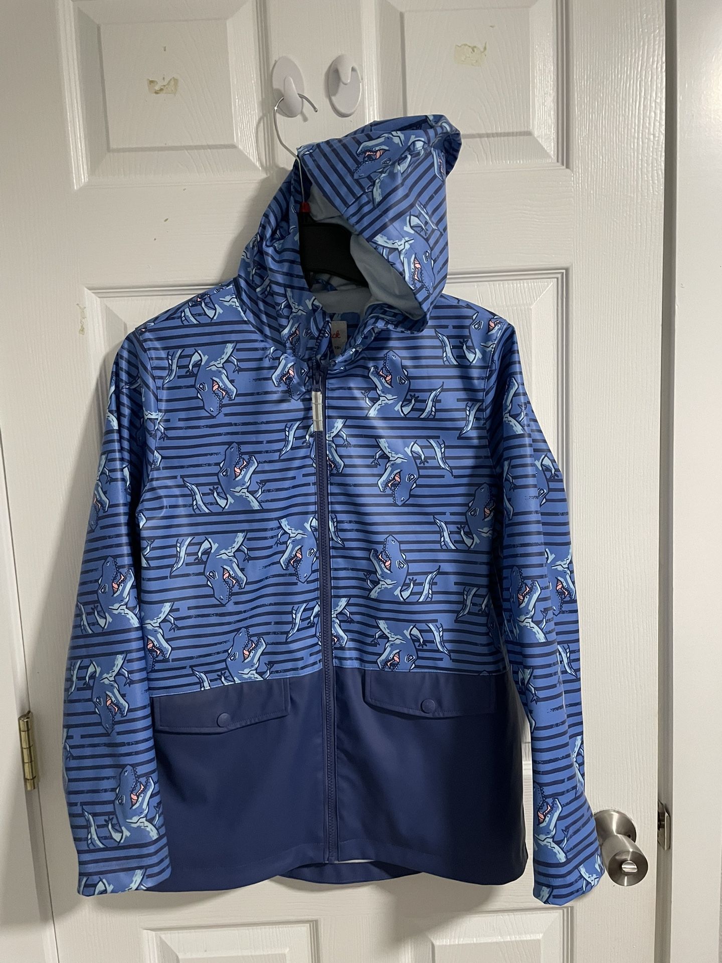 Cat & Jack Kids Colorblock Long Sleeve Rubber Rain Jacket