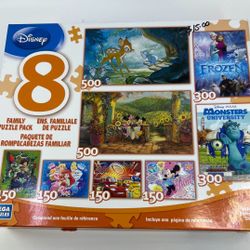 $15 Disney Puzzle Pack Board Game Activity 