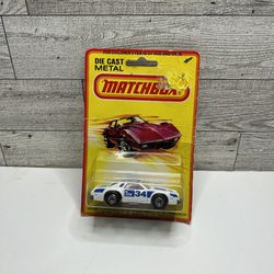 Vintage Matchbox White ‘1980 Chevy PRO Sticker  Die Cast Metal • Lesney Products • Made in England   