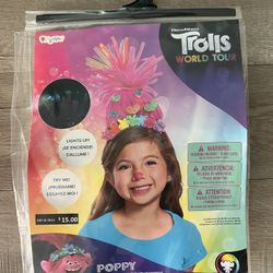 Poppy Rainbow Trolls Headband