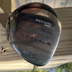 NICKLAUS AIRMAX MULTI LAYER 440 12° OFFSET DRIVER  