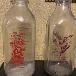 Antique Milk Bottles 