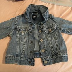 Baby Girls Gap Denim Jacket 6-12 Months