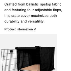 Dog Crate Cover