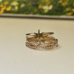 WEDDING RING SET 14k/18k