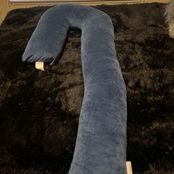 Soft J- Shaped Body/Maternity Pillow 