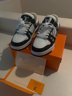 Louis Vuitton LV Trainer Sneakers Black White