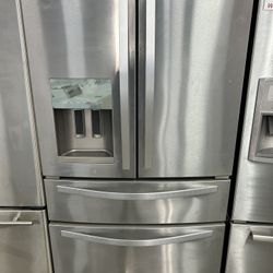 Whirlpool Stainless 4 Door French Door Refrigerator 