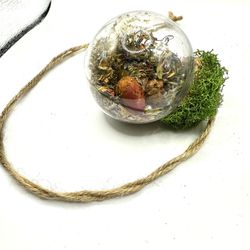 Blessed Witch Ball Home Blessing Protection Ball Warding Wicca