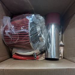 Red/Chrome Performance Intake