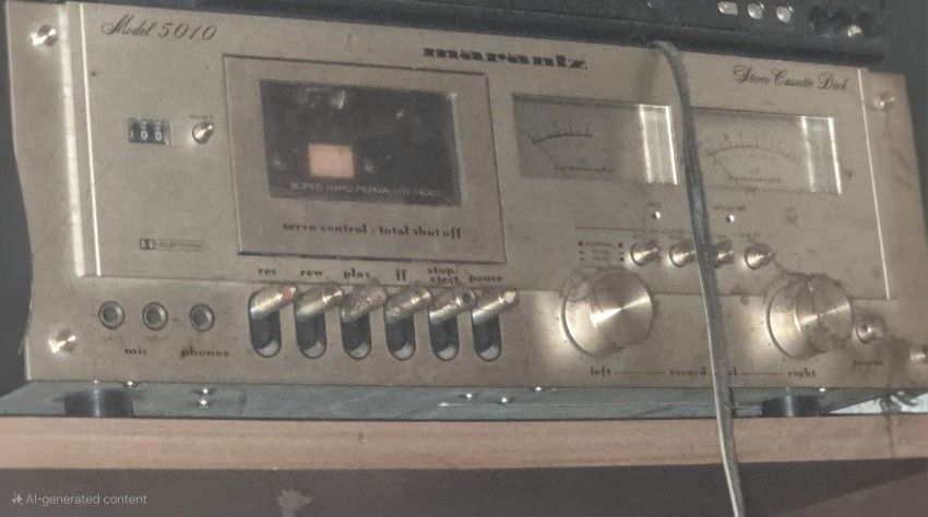 Stereo/cassette Deck Vintage 1970's