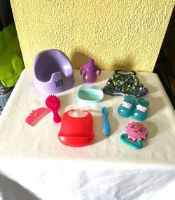 Baby Alive Doll Clothing & Accessories Lot of 10 Items