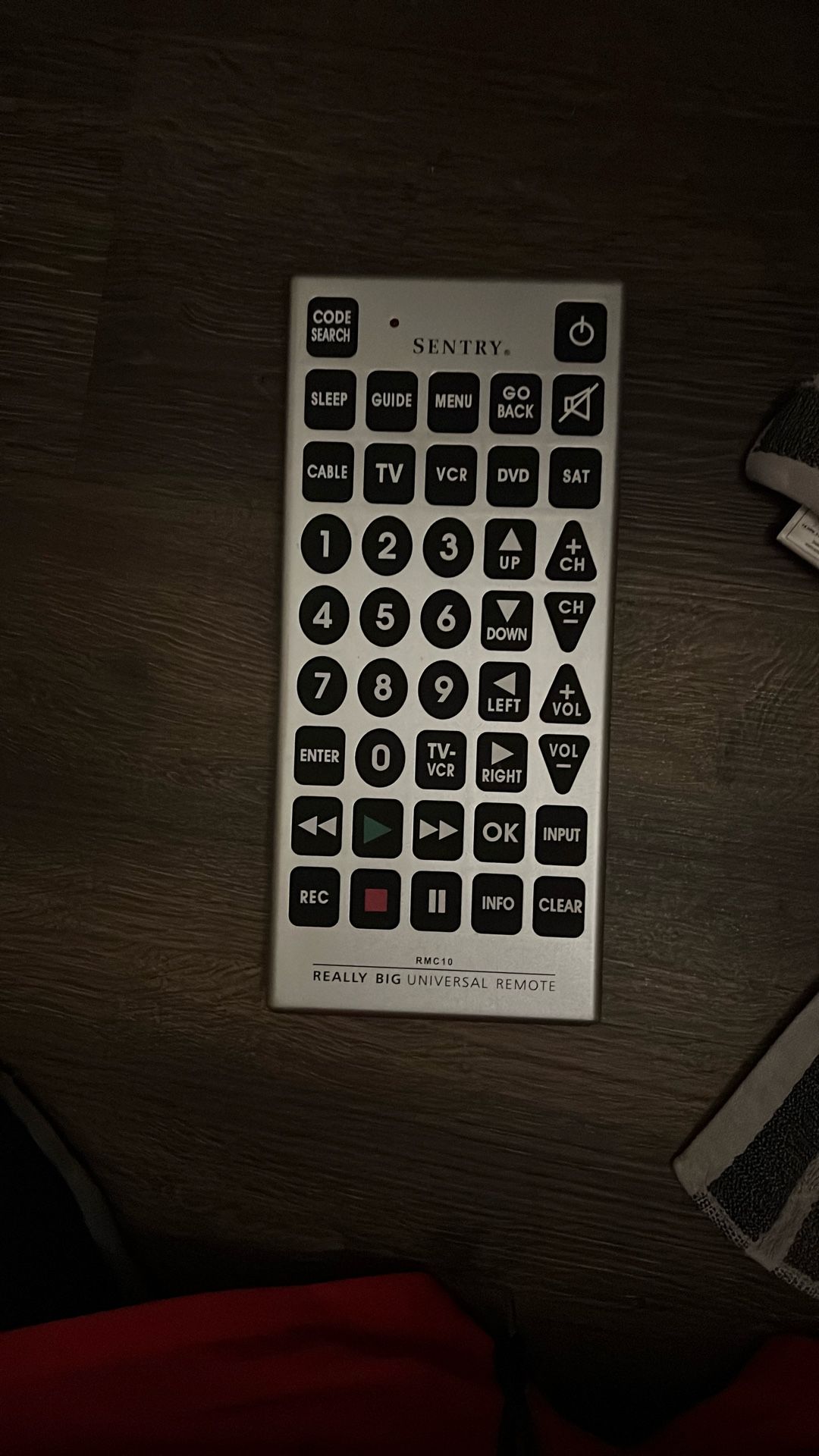 RMC10 Really big Universal Remote