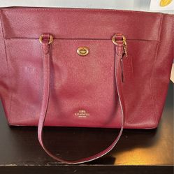 Coach Leather Bag