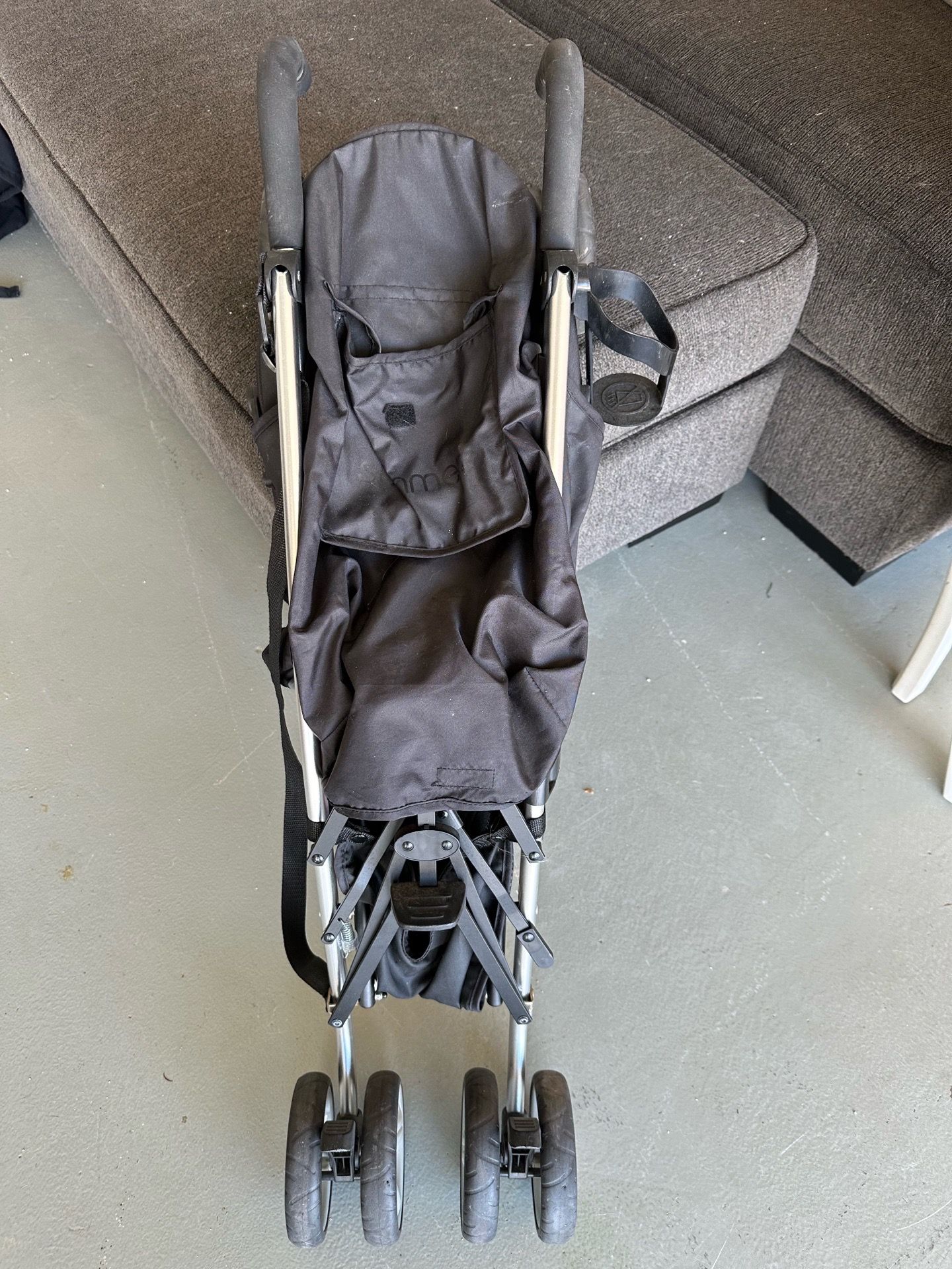 Stroller. Like new and new backseat organizer