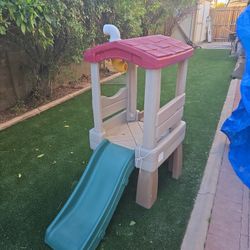 Little tikes slide house