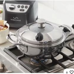 Hermosa Olla De 2.5 Cuartos De Vida Sana 