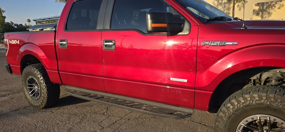 2009-2014 F 150 RAPTOR RUNNING BOARDS.