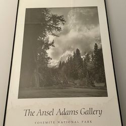 1968 Ansel Adams Gallery “Winter,Sunrise Yosemite National Park”