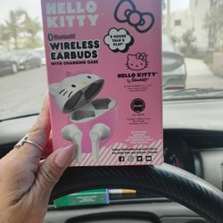 Sanrio Pink Hello Kitty Wireless Earbuds $15 Obo 