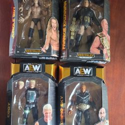 AEW WWE Wrestling Figures