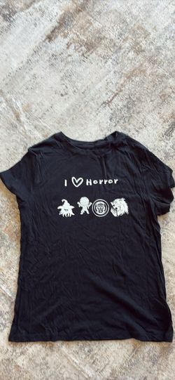 I heart horror women shirt