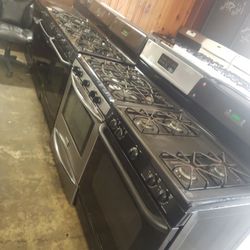 Black And Stainless Stoves 