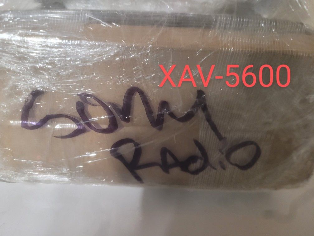 Sony Radio W/ Extras